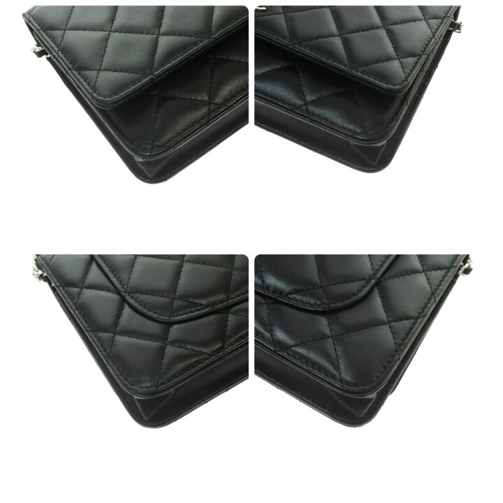 楽天市場】【極美品】CHANEL シャネル マトラッセ チェーンウォレット 