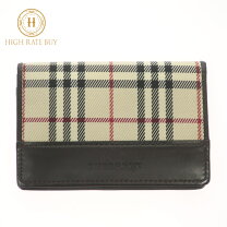 楽天市場】バーバリー ノバチェック 財布（名刺入れ｜財布・ケース 