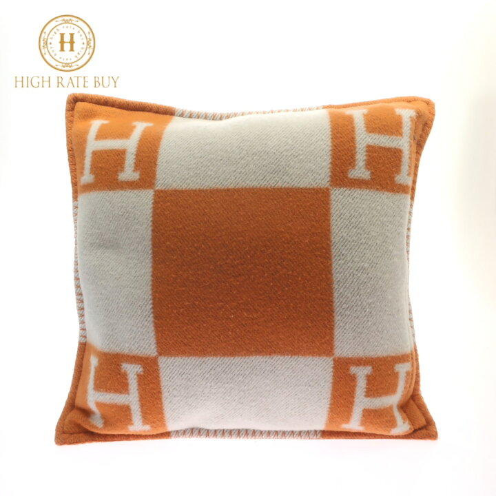 楽天市場】【新品同様】HERMES エルメス Avalon アヴァロンクッション  