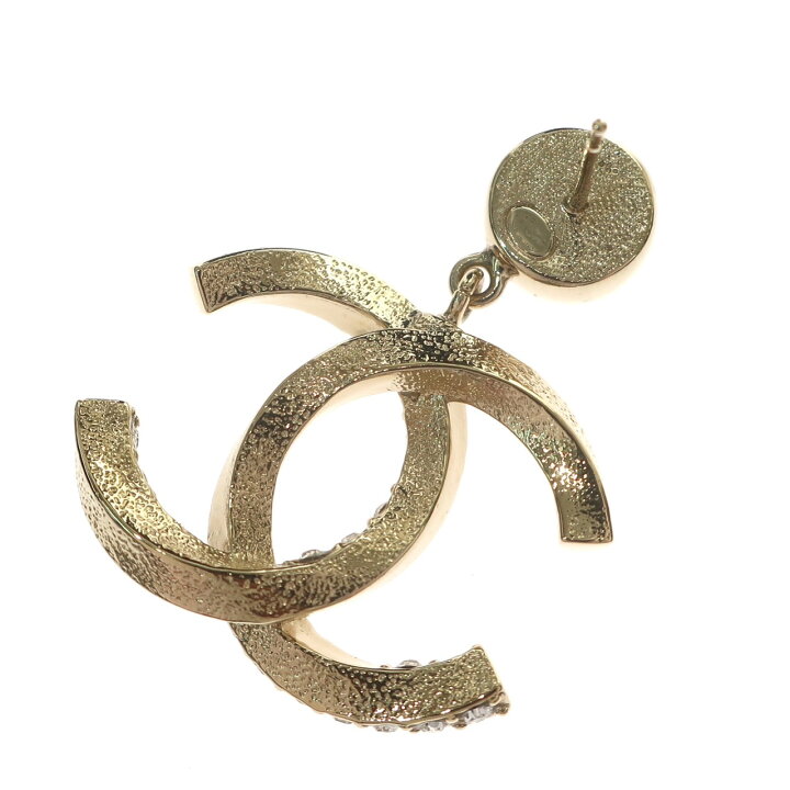 楽天市場】【極美品】CHANEL シャネル ココマーク ラインストーン 