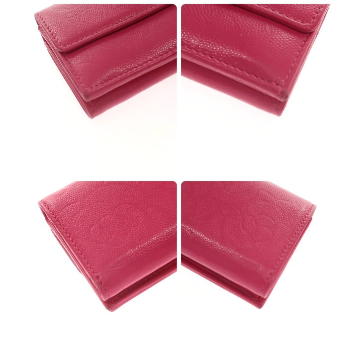 楽天市場】【美品】CHANEL シャネル カメリア エンボス コンパクト 三  