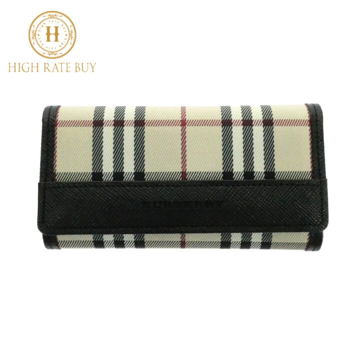 楽天市場】【未使用品】BURBERRY バーバリー キーケース 5連 ノバ 