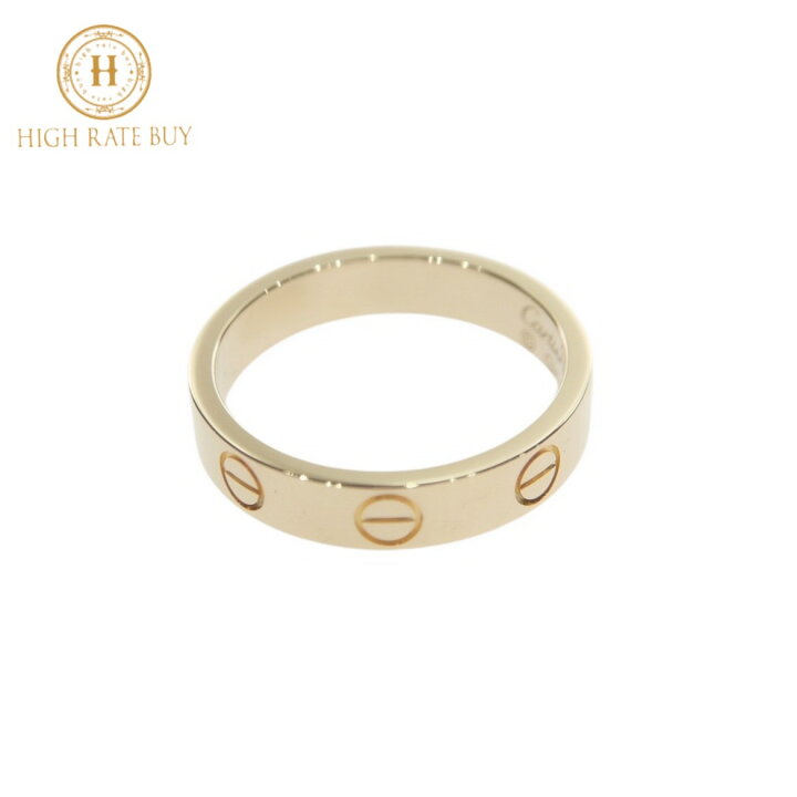 楽天市場】【未使用品】Cartier カルティエ ミニラブリング K18PG 750 