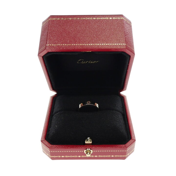 楽天市場】【未使用品】Cartier カルティエ ミニラブリング K18PG 750  