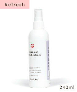 �}���h�D�J Manduka ���K�}�b�g�N���[�i�[ �}�b�g�E�H�b�V�� �X�v���[�i240ml�j���t���b�V�� ���{���K�i | Mat Wash & Refres 8oz ���X�g�A Natural Rubber Restore ��� ������� �}�b�g�P�A �A���} �|�� �uTR