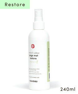�}���h�D�J Manduka ���K�}�b�g�N���[�i�[ �}�b�g�E�H�b�V�� �X�v���[�i240ml�j���t���b�V�� ���{���K�i | Mat Wash & Refres 8oz ���X�g�A Natural Rubber Restore ��� ������� �}�b�g�P�A �A���} �|�� �uTR