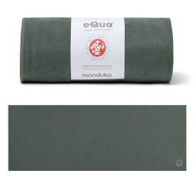 【SALE15%OFF】マンドゥカ Manduka ヨガタオル イークア マットタオル(L) 日本正規品 | eQua YOGA MAT TOWEL 23FW ヨガラグ ホットヨガ マットタオル スポーツタオル 滑り止め 速乾 トレーニング エコ リサイクル素材「TR」