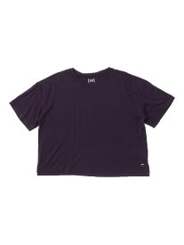 スーパーナチュラル ヨガウェア [sn] super.natural W ボクシー TEE 日本正規品 W BOXY TEE 23FW ヨガ トップス 半袖 Tシャツ カットソー クロップド丈 ショート丈 速乾 SNW020030「TK」