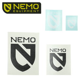 ●NEMO Equipment ニーモ・イクイップメント シールドステッカーセット NM-AC-ST5/NM-AC-ST6 【シール ステッカー ロゴ アウトドア キャンプグッズ】【メール便・代引不可】