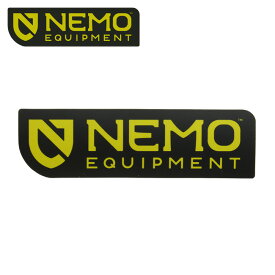 ●NEMO Equipment ニーモ・イクイップメント ロゴステッカー NM-AC-ST4 【シール ステッカー ロゴ アウトドア】【メール便・代引き不可】