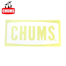 ●CHUMS チャムス Cutting Sheet CHUMS Logo L カッティングシートチャムスロゴ CH62-1482 【シール インテリア アウトドア】【メール便発送350円・代引不可】