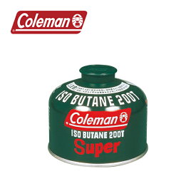 ●Coleman コールマン 純正イソブタンガス燃料230G 5103A200T 【LPガス キャンプ アウトドア】