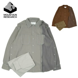 ●Mountain Research マウンテンリサーチ No Sew Shirt 2 ノーソウシャツ MTR3375 【アウター ジャケット カスタム】