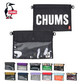 ●CHUMS チャムス Recycle CHUMS Clear Case L リサイクルチャムスクリアーケースL CH60-3294 【収納 小物 携帯 化粧ポーチ】【メール便・代引不可】