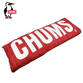 ●CHUMS チャムス Logo Slieeping Bag 5 RED ロゴスリーピングバッグ CH09-1250 【アウトドア 寝袋 シュラフ キャンプ】
