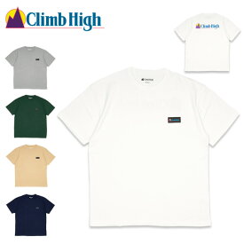 ●Climb High クライムハイ Logo Tee ロゴティー 22SS-CH-004 【Tシャツ トップス 半袖 アウトドア】【メール便・代引不可】
