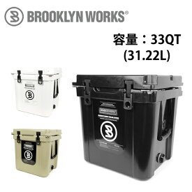 ●BROOKLYN WORKS ブルックリンワークス HARD COOLER 33QT ハードクーラー 1131-020-200-050 【BOX/ボックス/収納/アウトドア】