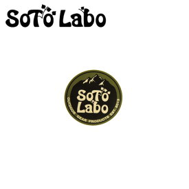●SotoLabo ソトラボ SotoLabo Mountain sticker ソトラボマウンテンステッカーM SLMST-M 【シール 丸形 車 クーラーボックス 雑貨】【メール便・代引不可】