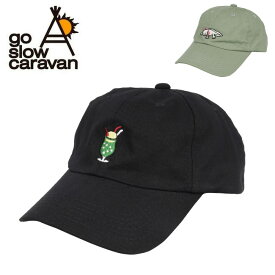 ●go slow caravan ゴースローキャラバン ツイル刺繍 BBキャップ 392901 【帽子 ファッション アウトドア ユニセックス】