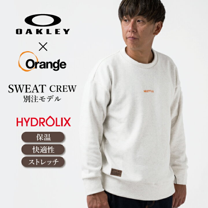 楽天市場】○OAKLEY オークリー 別注 FGL SLICK FLEECE CREW 1.0 