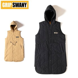 ●GRIP SWANY グリップスワニー W'S QUILT LONG VEST ウィメンズキルトロングベスト GSW-15 【レディース アウター キルティング アウトドア】