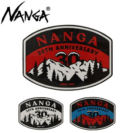 ●NANGA ナンガ NANGA 30TH ANNIVERSARY STICKER ナンガ30周年ステッカー【シール 限定 アウトドア】【メール便・代引不可】