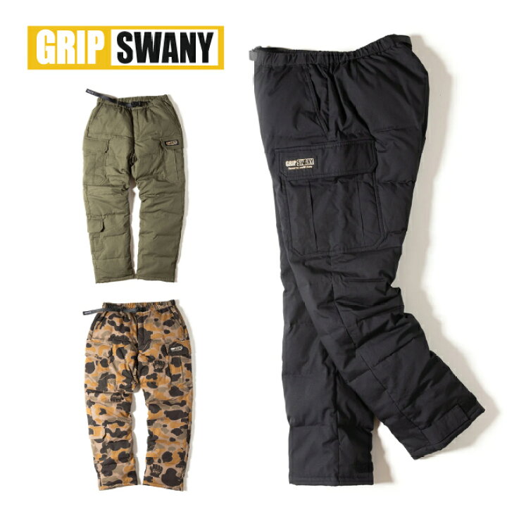 楽天市場】○GRIP SWANY グリップスワニー GS DOWN PANTS 6.0 ダウン 