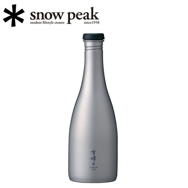 当店一番人気●Snow Peak スノーピーク調理機器 テーブルウェア 酒筒(サカヅツ) Titanium TW-540 