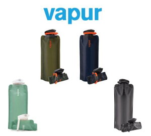 Vapur Anti-Bottle Wide Mouth | Sea Glass Green / Olive / Night Blue / Blackout 0.7L ���F�C�p�[ �A���`�{�g�� | Water Bottle �E�H�[�^�[�{�g�� �|�[�^�u�� �R���p�N�g ���� �܂肽���� �J���r�i�t�� �y�� �����\ �A