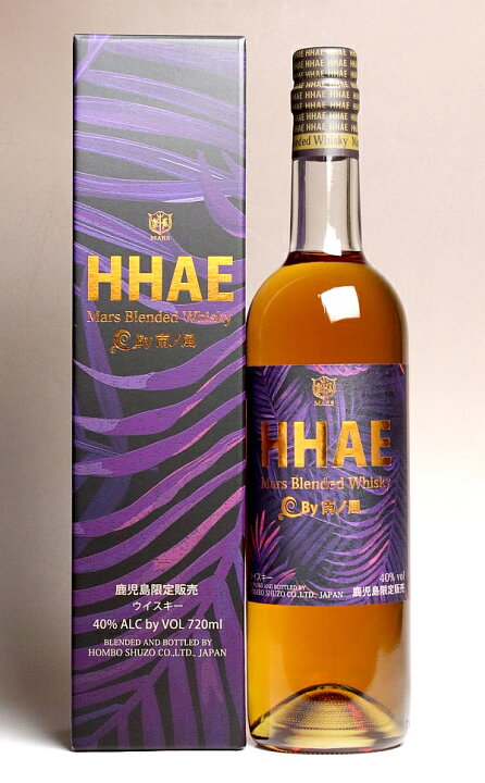 楽天市場】【鹿児島限定販売】HHAE（はえ）40度720ml【本坊酒造 マルス 