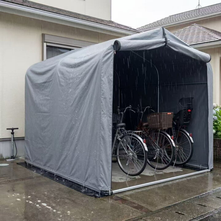 楽天市場】Higood サイクルハウス 自転車置き場 屋外 バイクガレージ 