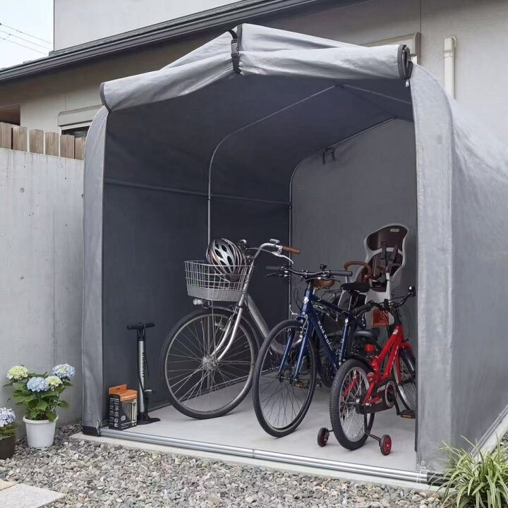 楽天市場】Higood サイクルハウス 自転車置き場 屋外 バイクガレージ 
