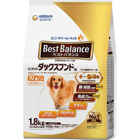 ベストバランス カリカリ仕立て ミニチュア・ダックスフンド用 10歳以上用 1.8kg〔26070543dd〕
