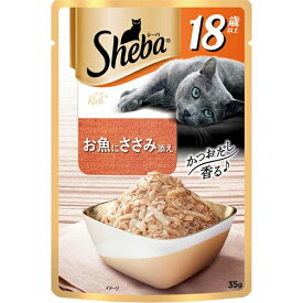 シーバ リッチ 18歳以上 お魚にささみ添え 35g×12コ〔260708125cw〕