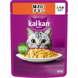 カルカン パウチ とろみ仕立て 味わいチキン 60g×12コ〔260508107cw〕