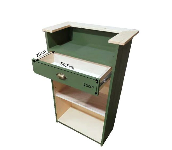楽天市場】レジカウンター カウンター 薄型 おしゃれ スリム 完成品 