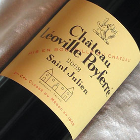 即納送料無料 シャトー レオヴィル ポワフェレ 2008 Chateau Leoville Poyferre 2008年 サンジュリアン 750ml 赤ワイン ワイン セットアップ フランス フルボディ ボルドー