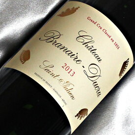 【取り寄せ品】 シャトー　ブラネール　デュクリュ [2013] Chateau Branaire Ducru [2013年] フランスワイン/ボルドー/サンジュリアン/赤ワイン/フルボディ/750ml