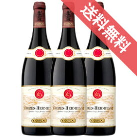 【送料無料】ギガルクローズ　エルミタージュ　ルージュ　3本セットCrozes Hermitage Rougeフランスワイン/コート・デュ・ローヌ/赤ワイン/フルボディ/重口/750ml×3/リュット・レゾネ【自然派ワイン ビオワイン 有機 有機栽培 bio オーガニック】