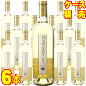 【送料無料】レ　グラン　ブラン　750ml　6本セット　ケース販売【正規品・取り寄せ品】シャトー ヴィエイユ シャペル フランスワイン/ボルドー/白ワイン/辛口/750ml×6【自然派ワイン ビオワイン 有機 有機栽培 bio オーガニック】【まとめ買い】【ケース売り】