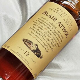 ブレア・アソール 12年　花と動物シリーズ（並行品）/700ml/43度/オフィシャル Blair Athor Aged 12 Years スコッチウイスキー/シングルモルト/ハイランド Highland Single Malt Scotch Whisky