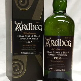 【正規品】 アードベッグ　10年Ardbeg Ten Years Old スコッチウイスキー/シングルモルト/アイラ島 Islay Single Malt Scotch Whisky