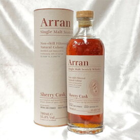 アラン　モルトシェリーカスク　箱付き（並行品）/700ml/55.8度/オフィシャル Arran Malt Sherry Cask スコッチウイスキー/シングルモルト/アイランズ/アラン島 Single Malt Scotch Whisky