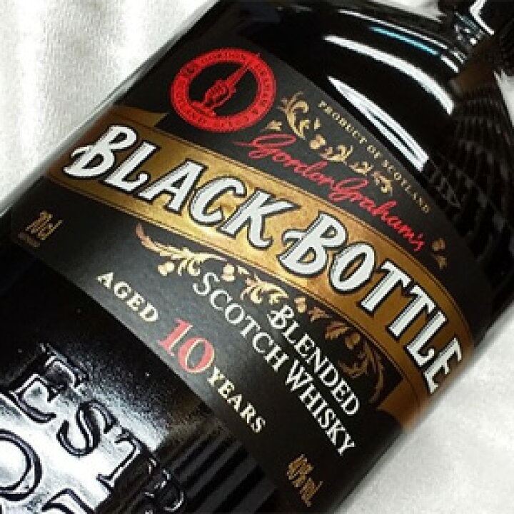 楽天市場】ブラックボトル 10年 箱付き（並行品） Black Bottle Aged 