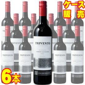 【送料無料】トリヴェント トリヴェント リザーブ カベルネ・ソーヴィニヨン　750ml　6本セット　ケース販売 【正規品・取り寄せ品】アルゼンチンワイン/ウコ・ヴァレー/赤ワイン/フルボディ/重口/750ml×6【メルシャンワイン】【キリンビール】