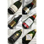 ■送料無料■シャンパンづくし　ハーフボトル 飲み比べ 6本セット　ミックスVer.39　ギフトセット 誕生日プレゼント 贈り物にも！【375ml×6】【ハーフワインセット】【シャンパン スパークリング ワイン セット】【ハーフサイズ】【楽天 通販 販売】