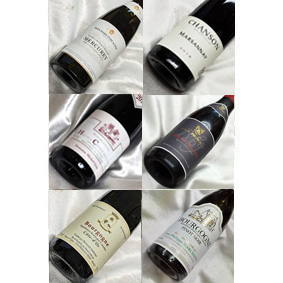 ■送料無料■　銘醸ブルゴーニュ　高級赤ワイン　ハーフボトル厳選6本飲み比べセット　ブルゴーニュワインバラエティセットVer.34　送料込み