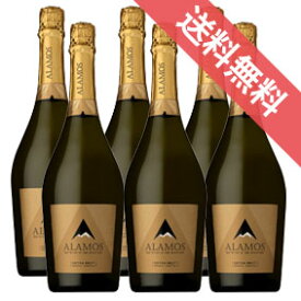 【取り寄せ商品】【送料無料】カテナ アラモス　エクストラ・ブリュット　6本セットCatena Alamos Extra Brut アルゼンチンワイン/スパークリングワイン/辛口/750ml×6 【泡 発泡】【アルゼンチンワインセット】【スパークリングワインセット】