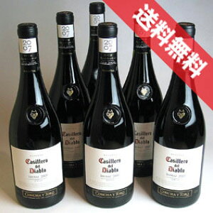 �y���񂹏��i�z�y���������z�R���`���E�C�E�g���@�J�b�V�F���@�f���@�f�B�A�u���@�V���[�Y�@6�{�Z�b�gConcha y Toro Casillero del Diablo Syrah �`�����C��/�ԃ��C��/�t���{�f�B/750ml×6�y�`�����C