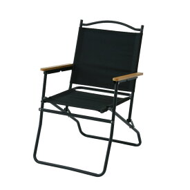 TENTFACTORY テントファクトリー TFローバーチェアMH TF-ROV-C1MH BBK / アウトドアチェア キャンプチェア 折りたたみチェア ひじ掛け アームレスト コンパクト 軽量 折りたたみ 持ち運び おしゃれ キャンプ バーベキュー BBQ tf-rov-c1mh